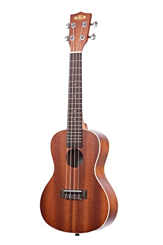 Kala Satin Mahogany Concert Ukulele - White Binding