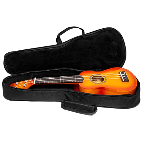 Theodore Tiger Soprano Ukulele - Black