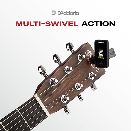 D'Addario Eclipse Headstock Tuner - Tuning for Ukuleles