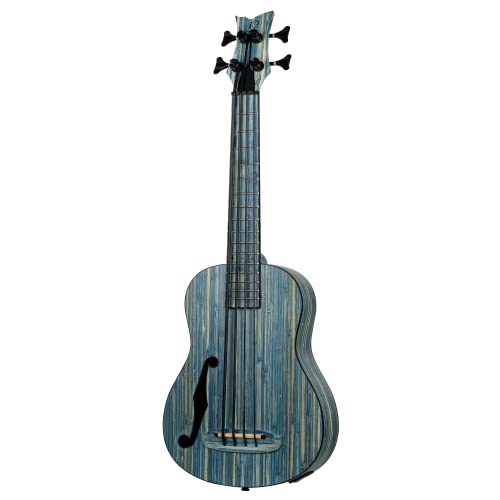 Ortega Bamboo Series Acoustic-Electric Uke-Bass + Bag