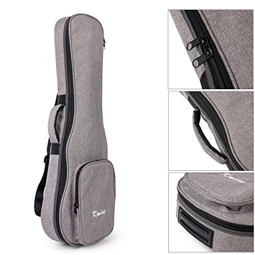 Kmise Baritone Ukulele with Gig Bag