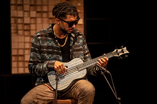 Ortega Bamboo Series Acoustic-Electric Uke-Bass + Bag