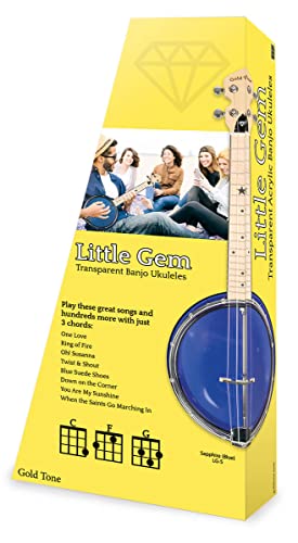 Little Gem Ukes: 4-String Ukulele, Blue