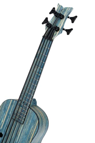 Ortega Bamboo Series Acoustic-Electric Uke-Bass + Bag