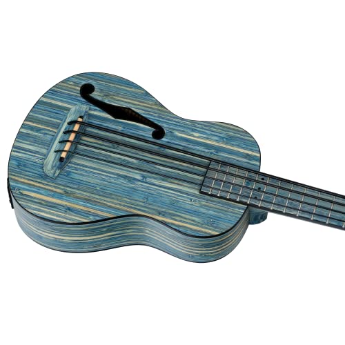 Ortega Bamboo Series Acoustic-Electric Uke-Bass + Bag