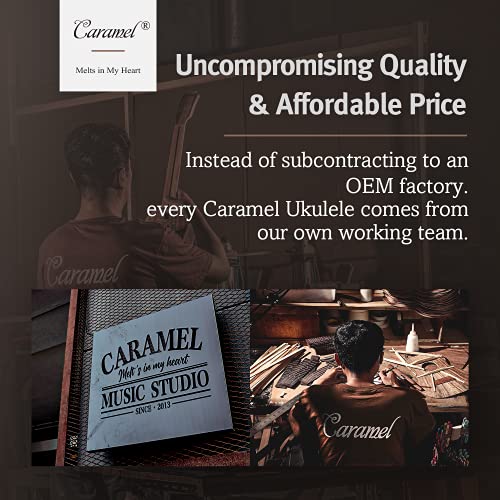 Caramel Electric Guitalele Starter Pack - Mahogany Wood