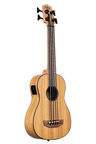 Kala Zebrawood U•BASS - Acoustic-Electric Ukulele