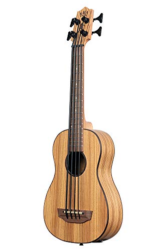 Kala Zebrawood U•BASS - Acoustic-Electric Ukulele