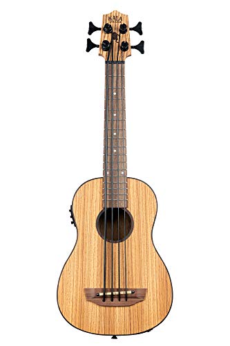 Kala Zebrawood U•BASS - Acoustic-Electric Ukulele