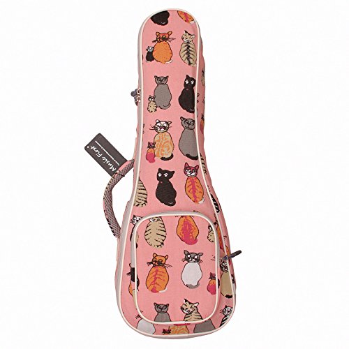 MUSIC FIRST Canvas "MISS CAT" Soprano Ukulele