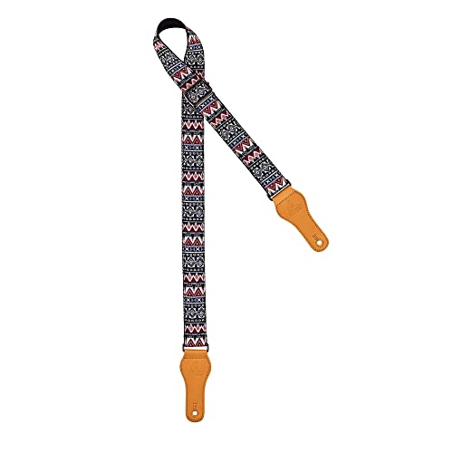 Ortega Spring Series Wide Denim Ukulele Strap