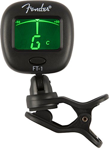 Professional Clip-On Ukulele Tuner with Dual-Rotating Hinges, A4 Calibration