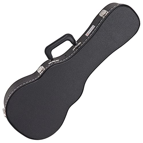 Black KUC12 Hardshell Concert Ukulele Case