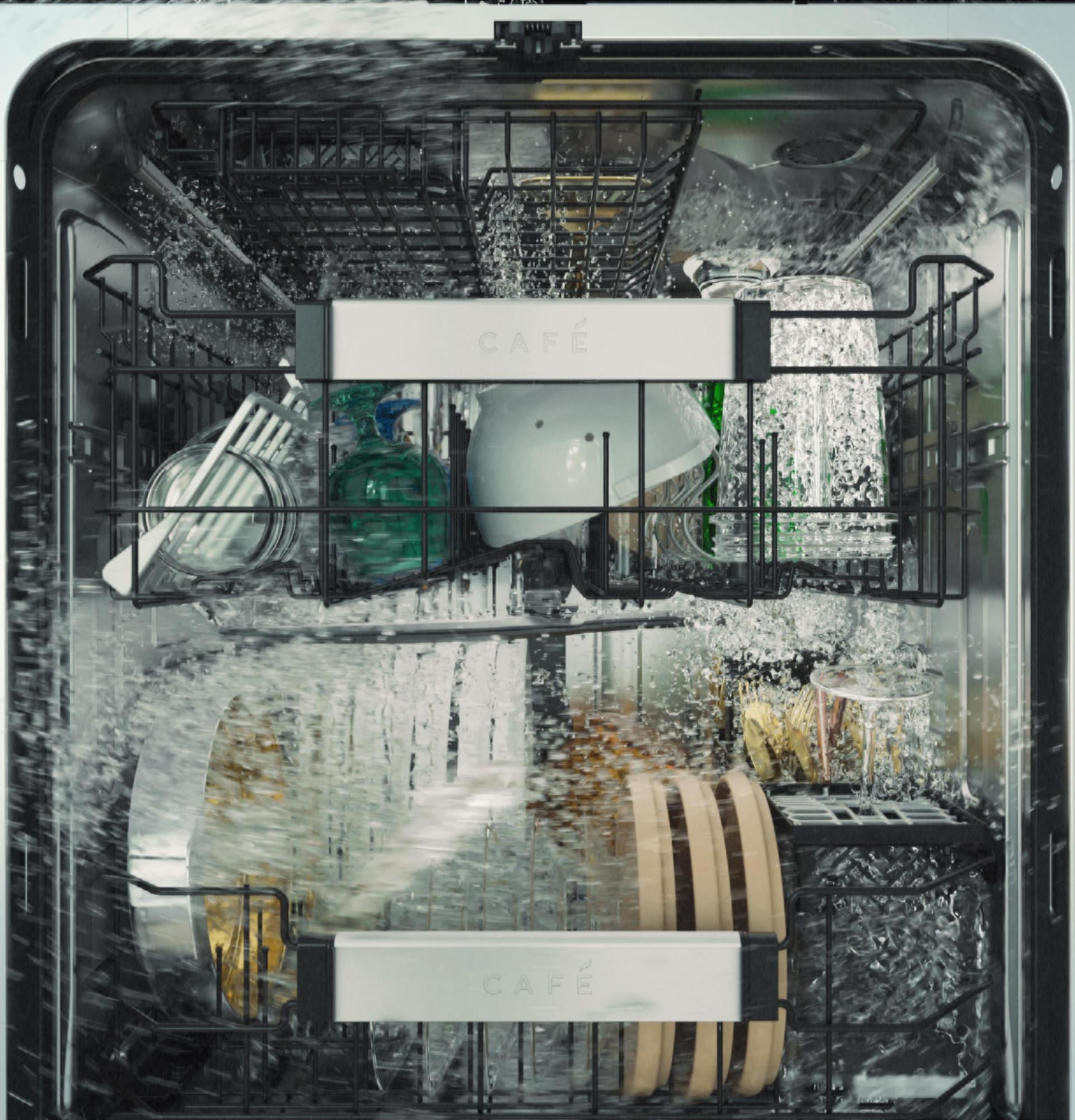 Cafe Cdt858pv 24" Stainless Steel Built-In Dishwasher