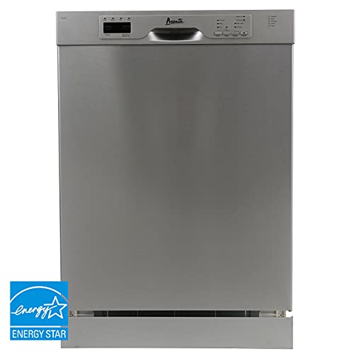 Avanti DWF24V3S 24-Inch Built-In Dishwasher, Stainless Steel