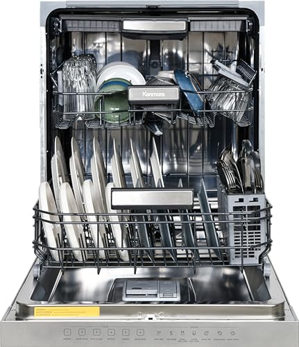 Kenmore 24" Stainless Steel Tub Dishwasher with SmartWash