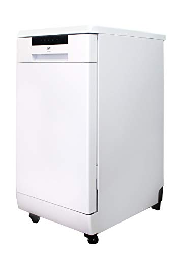 Portable Energy Star Dishwasher with 6 Wash Programs
