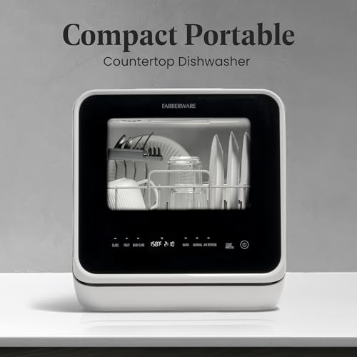 Farberware Portable Countertop Dishwasher - 5-Liter Water Tank