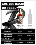 REBELS 0.0% Alkoholfreier Whiskey Ersatz – 500 ml