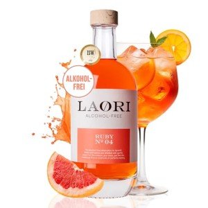 Laori Ruby No 04: Fruity Non-Alcoholic Spritz