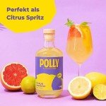POLLY Alkoholfrei Limoncello mit Yuzu und Zitrone