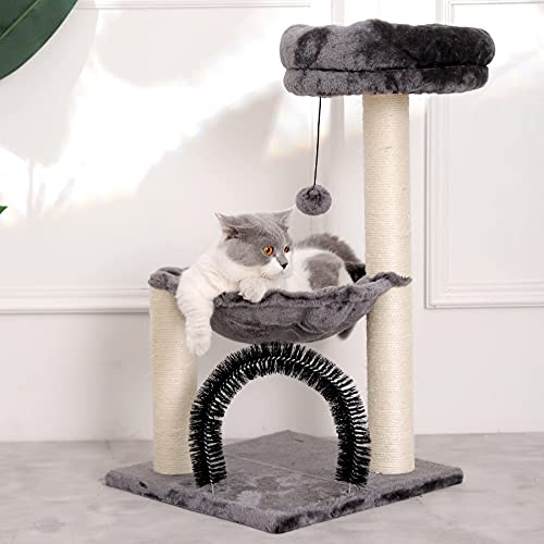 HOOPET Multi-Level Indoor Cat Tree - 27.8 Inches