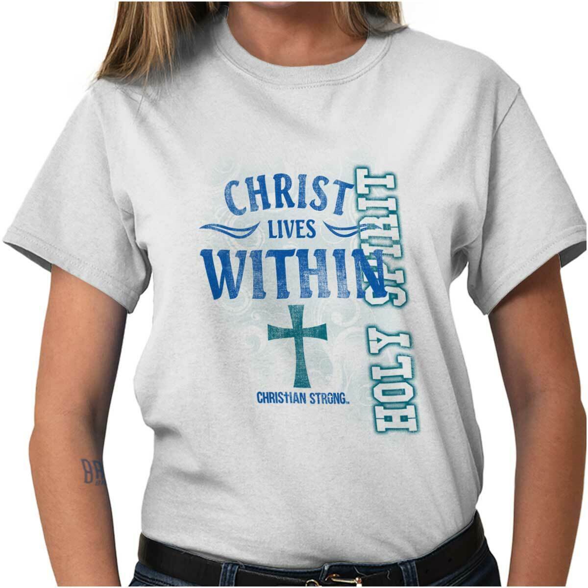 Jesus Holy Spirit Christian Womens Graphic Tee