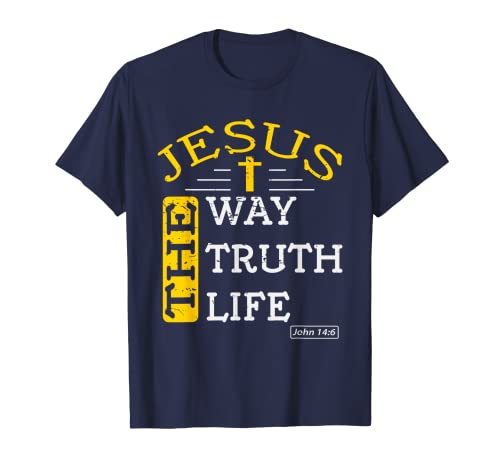 Christian Bible Verse 14:6 Gospel T-Shirt
