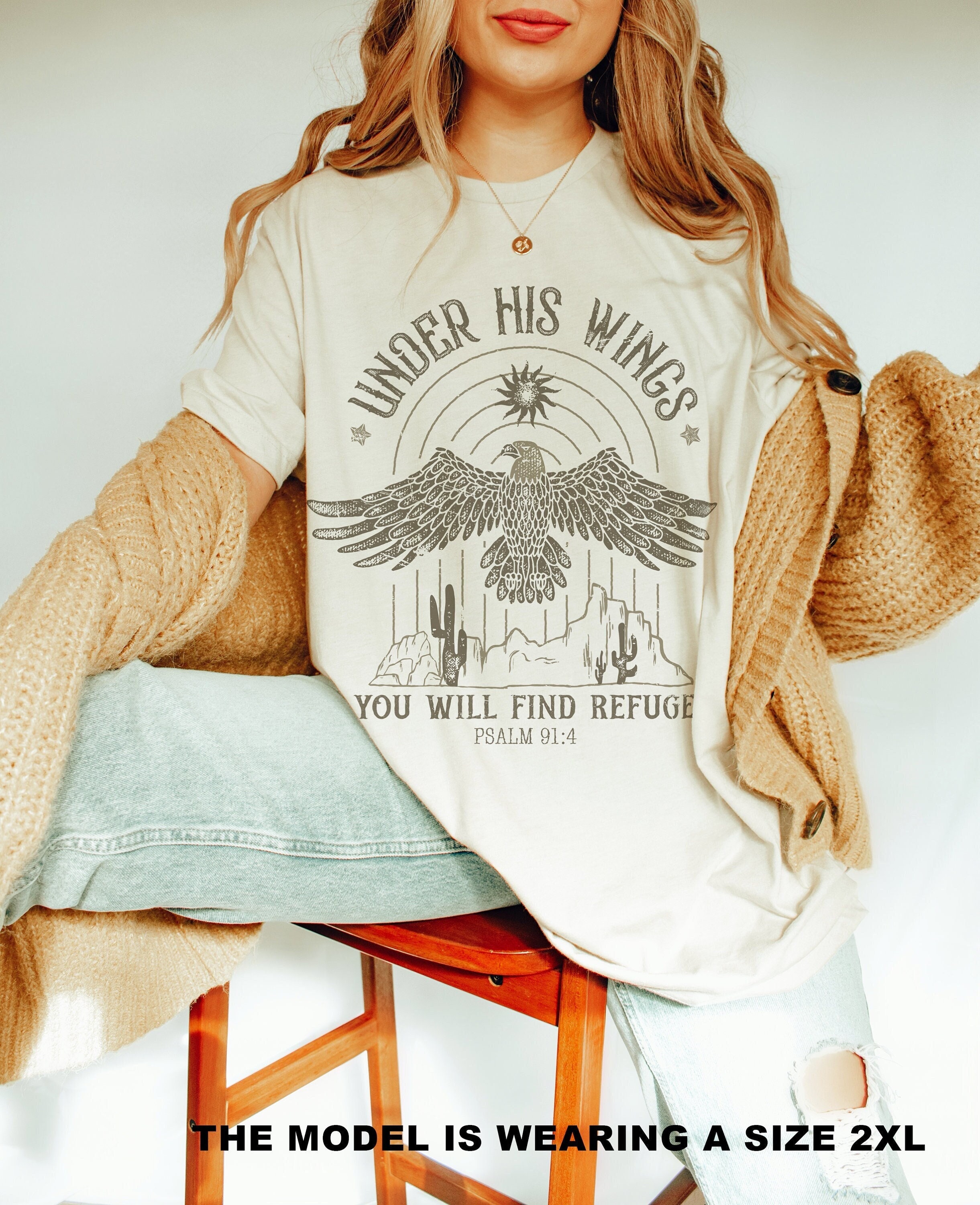 Christian graphic tshirt - Bible verse - Trendy religious tee
