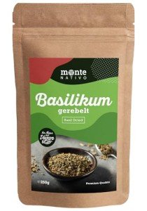 Dried Basil Monte Nativo (250g) for Cooking
