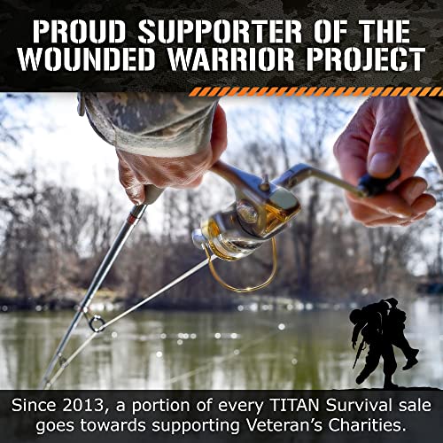 Titan SurvivorCord: 620 LB Military Paracord