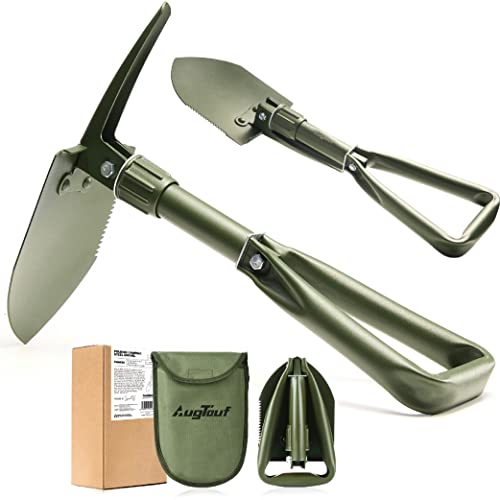 AugTouf Folding Camping Shovel - 18" Mini Tool