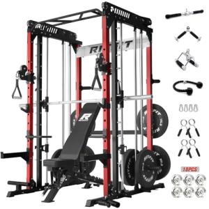 RitFit M1 Pro Smith Machine with Cable Crossover