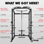 Goimu C1-V4 Multi-Function Power Cage for Home Gym