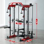 SNODE ALL10 Smith Machine with Cable Crossover