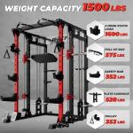 RitFit All-in-One Smith Machine Power Rack