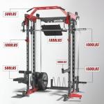 SNODE ALL10 Smith Machine with Cable Crossover