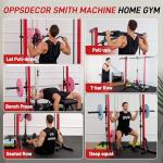 Smith Machine Power Cage with LAT Pull Down