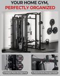 Mikolo Smith Machine and Power Cage Home Gym