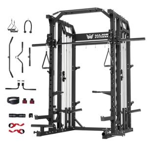 All-in-One Home Gym Smith Machine with Accessories