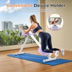 OWLSKY Adjustable Ab Machine for Home Workouts