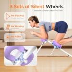 OWLSKY Adjustable Ab Machine for Home Workouts