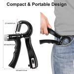 Adjustable Hand Grip Strengtheners - 2 Pack