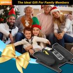 Compact Under Desk Electric Elliptical with Monitor