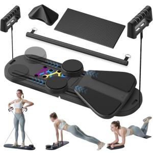 Portable 6-in-1 Pilates Reformer Set for Home