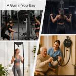 Portable Endless Rope Trainer with Adjustable Resistance