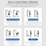 4PCS Adjustable Rope Trainer for Full Body Workouts