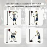 Portable Endless Rope Trainer with Adjustable Resistance