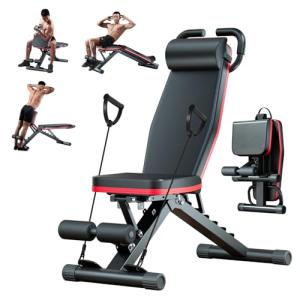 Adjustable Weight Bench - 1000LBS Heavy Duty Fitness