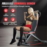 Adjustable Weight Bench - 1000LBS Heavy Duty Fitness